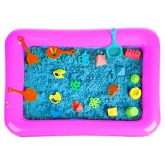 Набор кинетического песка с аксессуарами, синий цена и информация | Развивающие игрушки | pigu.lt