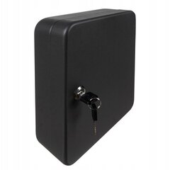 Коробка для ключей, 48 ключей, черная цена и информация | Сейфы | pigu.lt