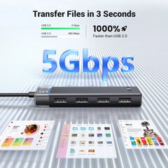 Ugreen CM653 kaina ir informacija | Adapteriai, USB šakotuvai | pigu.lt