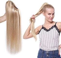 Prisegami plaukai Silk-Co, 40 cm kaina ir informacija | Plaukų aksesuarai | pigu.lt