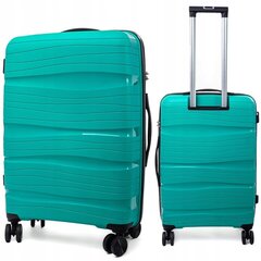Vidutinis lagaminas, RGL, M žalias kaina ir informacija | Lagaminai, kelioniniai krepšiai | pigu.lt
