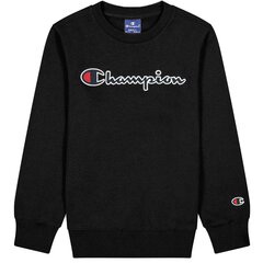 Champion džemperis berniukams 305766-KK001, juodas kaina ir informacija | Megztiniai, bluzonai, švarkai berniukams | pigu.lt