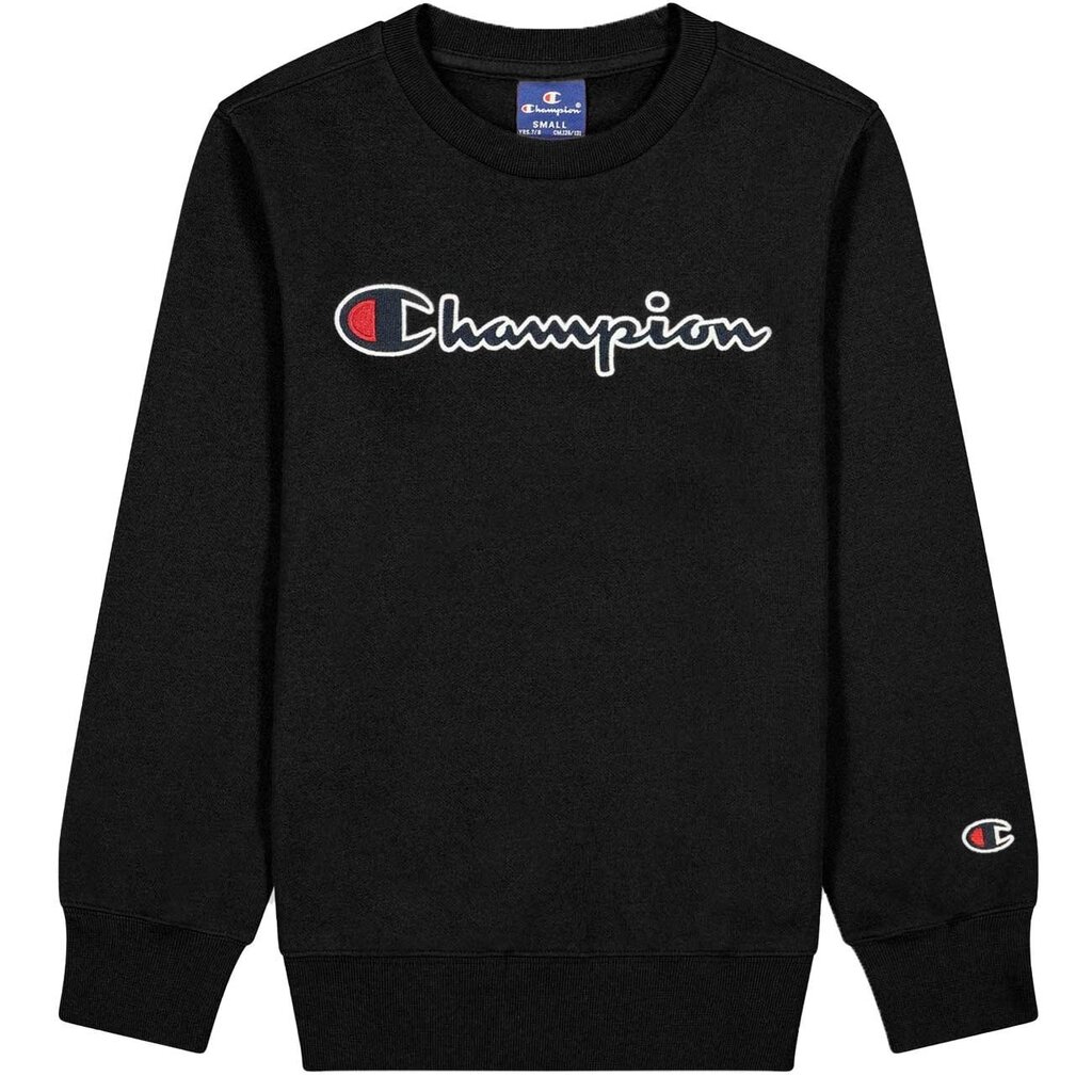Champion džemperis berniukams 305766-KK001, juodas цена и информация | Megztiniai, bluzonai, švarkai berniukams | pigu.lt
