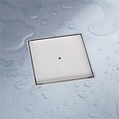 Kvadratinės dušo grotelės 30x30cm Befliesbar kaina ir informacija | Vonios kambario aksesuarai | pigu.lt