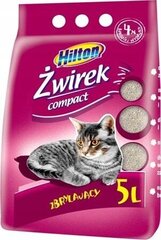 Sušokantis kraikas katėms Hilton Compact 5 l kaina ir informacija | Kraikas katėms | pigu.lt