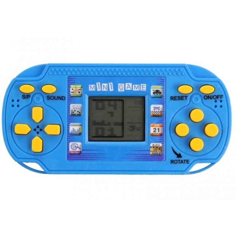Elektroninis žaidimas Tetris Lean Toys, mėlynas kaina ir informacija | Stalo žaidimai, galvosūkiai | pigu.lt