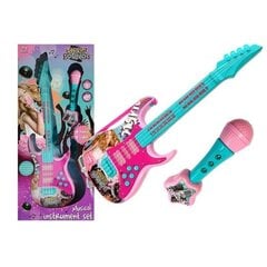 Gitara su mikrofonu karaokės rinkinys Lean Toys цена и информация | Развивающие игрушки | pigu.lt