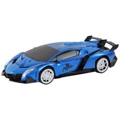 Rc automobilis/transformeris Lean Toys 1:10, mėlynas цена и информация | Игрушки для мальчиков | pigu.lt