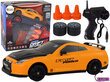 Nuotoliniu būdu valdomas automobilis Sports Car R/C 1:24 Lean Toys, oranžinis kaina ir informacija | Žaislai berniukams | pigu.lt