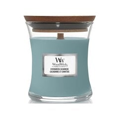 WoodWick Kvapiosios žvakės vazelė "Evergreen Cashmere" 85 g цена и информация | Подсвечники, свечи | pigu.lt