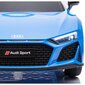 Vienvietis vaikiškas elektromobilis Audi R8, mėlynas цена и информация | Elektromobiliai vaikams | pigu.lt