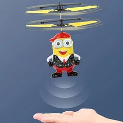 Индукционный вертолет управляется жестами рук со светодиодными фонарями. цена и информация | Развивающие игрушки | pigu.lt