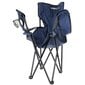 Turistinė sulankstoma kėdė, 50x50x80cm, mėlyna kaina ir informacija | Turistiniai baldai | pigu.lt