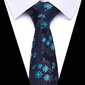 Vyriškas kaklaraištis mėlynas su gelytėm kaina ir informacija | Kaklaraiščiai, peteliškės | pigu.lt