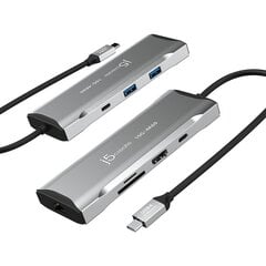 j5create JCD393 kaina ir informacija | Adapteriai, USB šakotuvai | pigu.lt