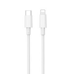 WIWU cable C008 USB-C - Lightning 1,2 m 30W white цена и информация | Кабели для телефонов | pigu.lt