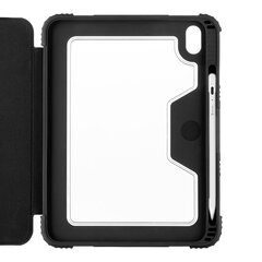 Tactical Nighthawk Case for iPad 10.9 2022 Black цена и информация | Чехлы для планшетов и электронных книг | pigu.lt