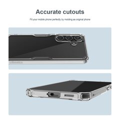 Nillkin Nature TPU PRO Cover for Samsung Galaxy S24 Ultra Transparent цена и информация | Чехлы для телефонов | pigu.lt