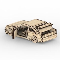 Деревянный конструктор BMW E36 M3 цена и информация | Конструкторы и кубики | pigu.lt