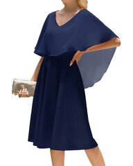 Suknelė moterims Homrain, mėlyna kaina ir informacija | Suknelės | pigu.lt