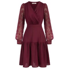 Женское платье в стиле ретро Grace Karin, красное цена и информация | Платья | pigu.lt