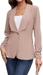 Пиджак женский Mavis Laven, коричневый цена и информация | Женские пиджаки | pigu.lt