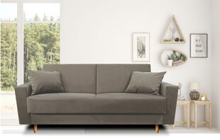 Sofa-lova Marta Fancy 90, pilka цена и информация | Диваны | pigu.lt