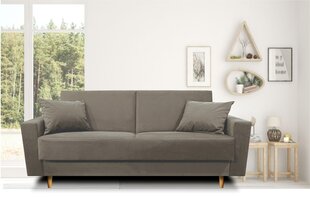 Sofa-lova Marta Fancy 90, pilka kaina ir informacija | Sofos | pigu.lt