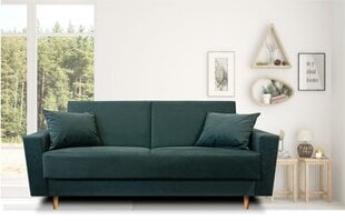 Диван-кровать Marta Fancy 36, зеленый цвет цена и информация | Диваны | pigu.lt