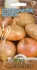 Valgomieji svogūnai Stuttgarter Riesen kaina ir informacija | Daržovių, uogų sėklos | pigu.lt