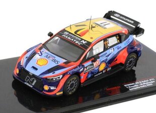 Hyundai i20 N Rally1 #11 Rally Acropolis 2022 T.Neuville 1:43 IXO RAM868 kaina ir informacija | Kolekciniai modeliukai | pigu.lt