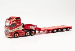 Volvo FH 16 Gl. XL 2020 6x4 Semitieflade-Sattelzug Torben Rafn 316354 HERPA 1:87 цена и информация | Коллекционные модели автомобилей | pigu.lt