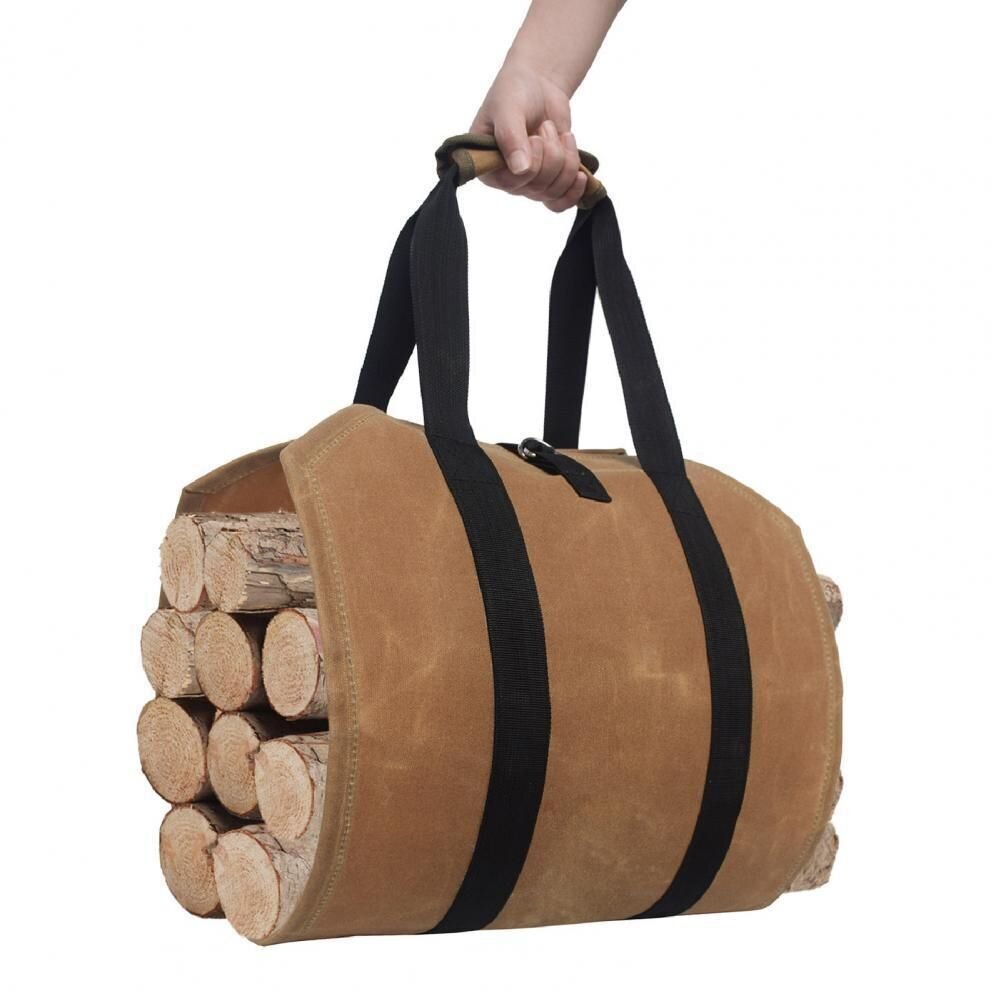 Krepšys židinio medienai kaina ir informacija | Priedai šildymo įrangai | pigu.lt