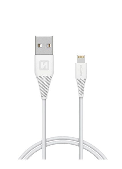 Swissten USB/Lightning, 1.2 m kaina ir informacija | Kabeliai ir laidai | pigu.lt