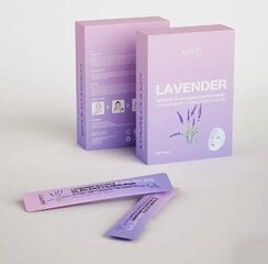 Maitinanti veido kaukė Appti Lavender, su levandomis, 15 g., 12 vnt. цена и информация | Маски для лица, патчи для глаз | pigu.lt