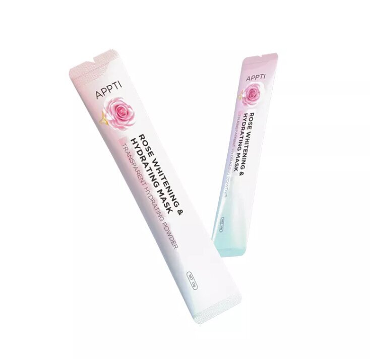 Maitinamoji kaukė Appti Rose Hydrating Mask, 15 g., 1 vnt. kaina ir informacija | Veido kaukės, paakių kaukės | pigu.lt