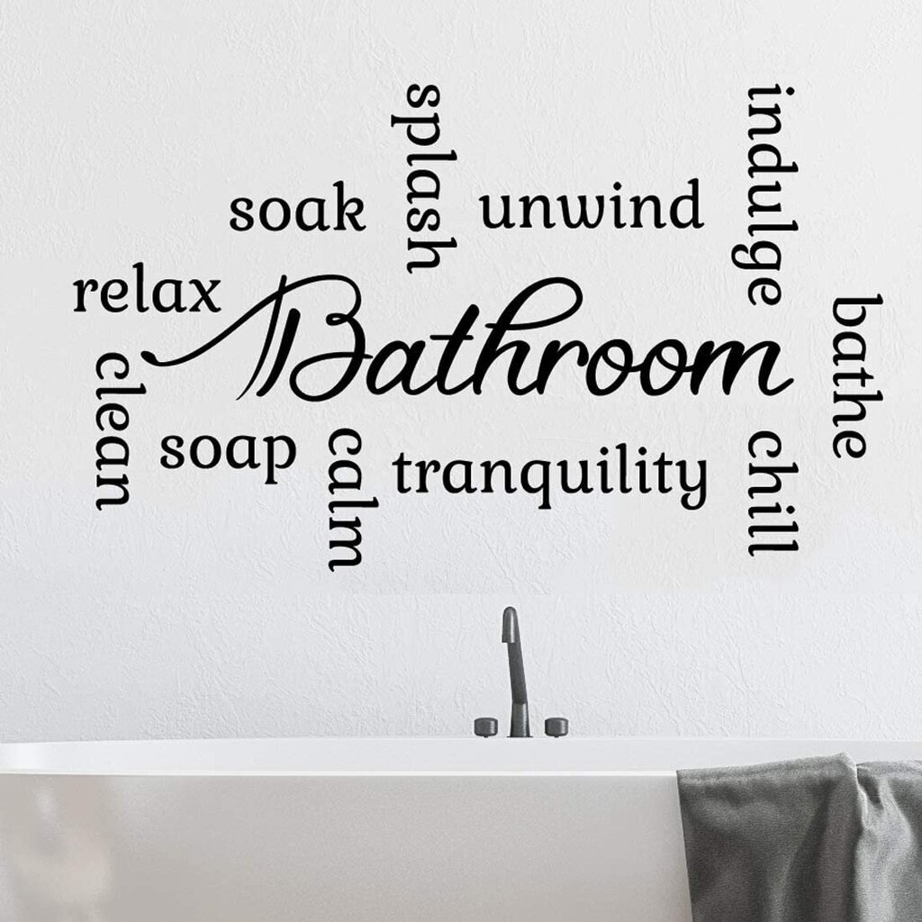Interjero lipdukas Bathroom kaina ir informacija | Interjero lipdukai | pigu.lt