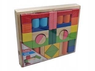Красочные деревянные кубики цена и информация | Игрушки для малышей | pigu.lt