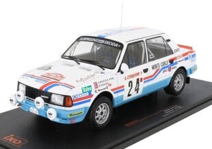 Skoda 130L #24 Rallye Monte Carlo 1987 J.Haugland/P.Vegel 18RMC156 IXO 1:18 kaina ir informacija | Kolekciniai modeliukai | pigu.lt