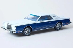 Lincoln Continental Mark V 1975 Dark Blue/White MCG18407 MCG 1:18 kaina ir informacija | Kolekciniai modeliukai | pigu.lt