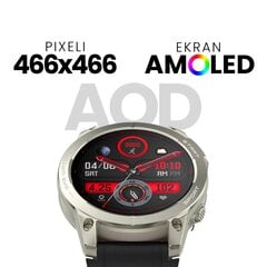 Смарт часы Manta Activ X SWA001BK Black цена и информация | Смарт-часы (smartwatch) | pigu.lt