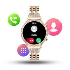 Manta Diamond Lusso Silver kaina ir informacija | Išmanieji laikrodžiai (smartwatch) | pigu.lt