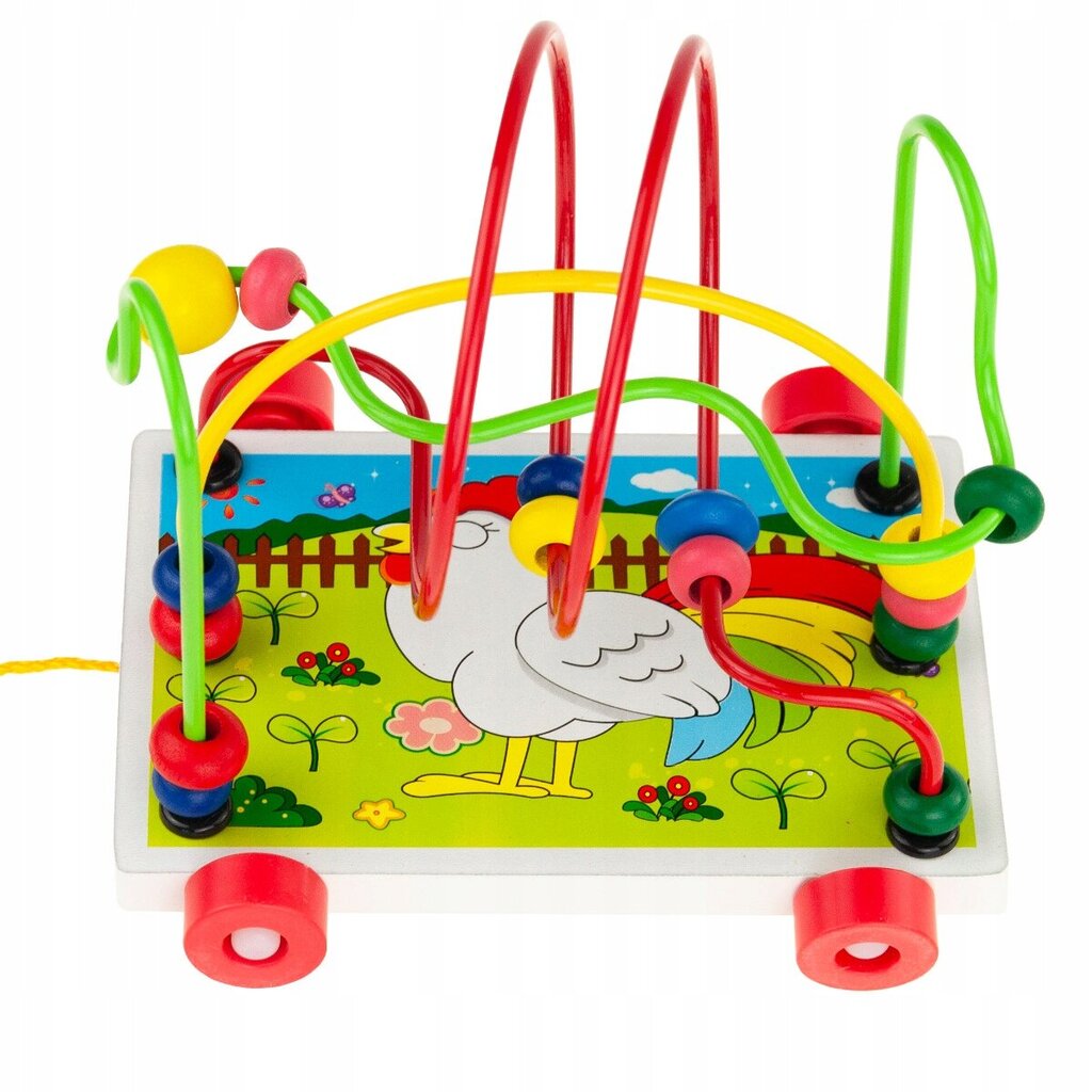Medinis žaislas labirintas Wooden Toys kaina ir informacija | Lavinamieji žaislai | pigu.lt