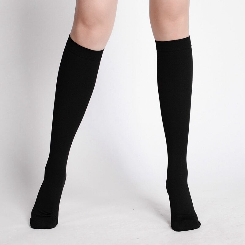 Kompresinės kojinės unisex PanoramaGoods, juodos цена и информация | Moteriškos kojinės | pigu.lt