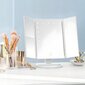 Kosmetinis veidrodis su LED apšvietimu kaina ir informacija | Kosmetinės, veidrodėliai | pigu.lt