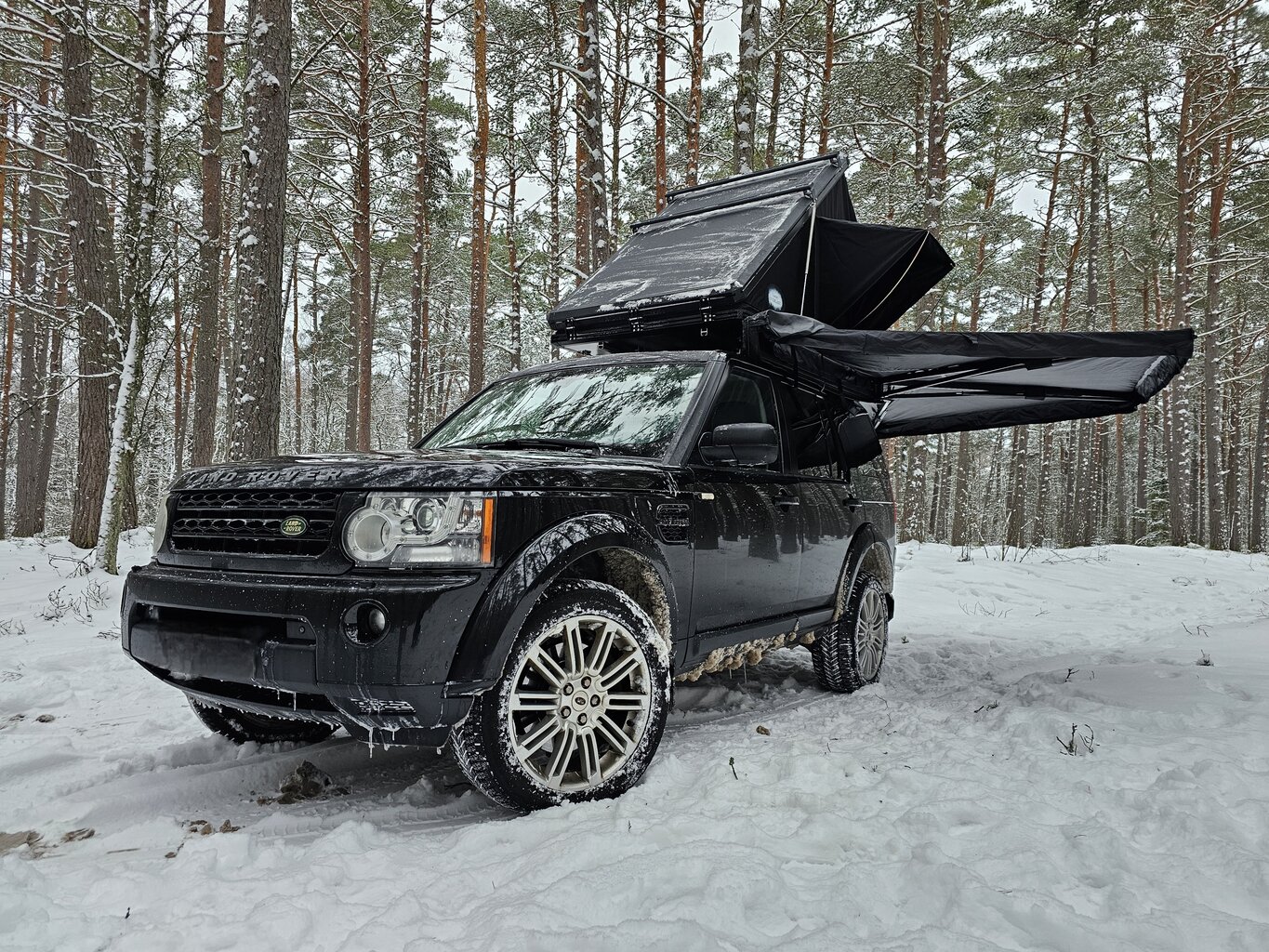 Automobilio stogo palapinė Luxury Overland Winter Edition kaina ir informacija | Stogo bagažinės | pigu.lt