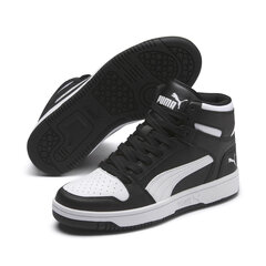 Laisvalaikio batai berniukams Puma Rebound Layup SL Jr 37048601, juodi kaina ir informacija | Puma Asmens higienai | pigu.lt