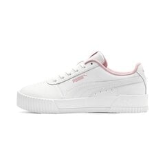 Повседневная обувь для подростков Carina L Jr Puma White-Puma White - 37067702 37067702.39 цена и информация | Детская спортивная обувь | pigu.lt