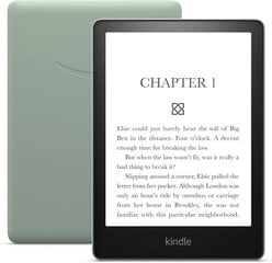 Электронная книга Amazon Kindle Paperwhite, 6,8 дюйма, 16 Гбайт, 11-е поколение, зеленая агава (AMZ-B09TMN58KL) цена и информация | Электронные книги | pigu.lt