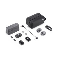DJI Mic 2 (2TX + 1RX + charging case) цена и информация | Зарядные устройства для фотоаппаратов | pigu.lt